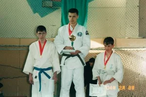 Капитаны команд-призеров
I - Южно-Сахалинск
2 - Корсаков
3 - Анива