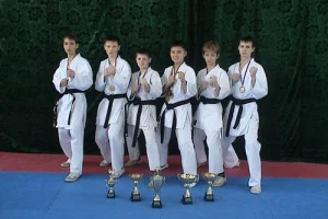 Спортсмены Сахалинской Федерации каратэ-до Сетокан