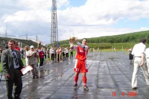 Победитель Кубка области 2004 - "Сахалин-Турист"
Финал Кубка области - 2004 
"Крылья Сахалина" - "Сахалин-Турист"
стадион "Спартак" 
14 августа 2004г. 