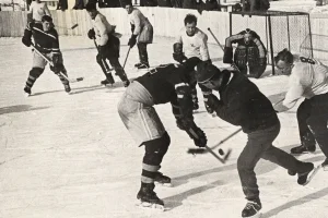 Матч чемпионата области 60-х годов