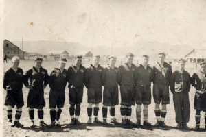 "Сахалинец" (Долинск), чемпион области 1954 года