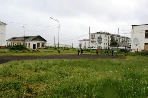 Спортивная площадка СОШ № 2 Углегорска