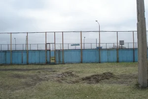 Спортивный корт села Красногорск. 
