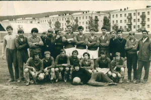 Футболисты группы подготовки "Сахалина" (1972 год)