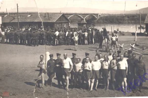 Участники III областной Спартакиады (Александровск, 1936 год)