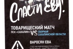 Благотворительный матч в пользу Евы Варосян. ПСК "Сахалин" - Сборная Сахалинской области