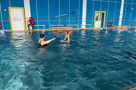 В Северо-Курильске сыграли в водное поло