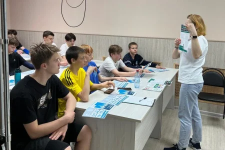 Юным волейболистам рассказали о честном спорте