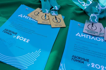 Спартакиада чиновников началась с лыжной эстафеты