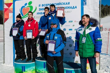 Максим Вдовухин стал четырехкратным победителем II Всероссийской зимней спартакиады инвалидов