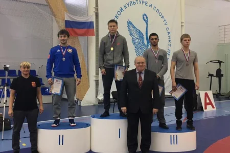 Александр Шеварев завоевал золотую медаль чемпионата Санкт-Петербурга