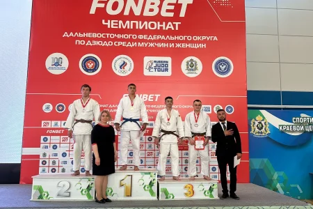 Островные дзюдоисты завоевали девять медалей чемпионата ДФО