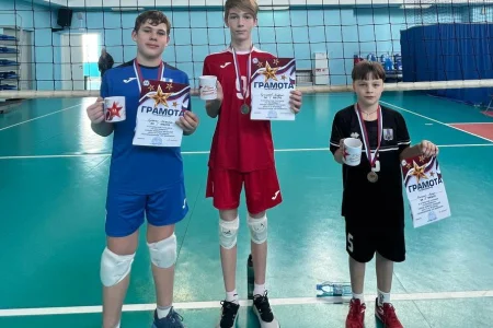 «Гамма» выиграла волейбольный турнир в честь 23 февраля