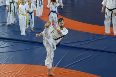 В школе № 4 островной столицы будут преподавать киокусинкай