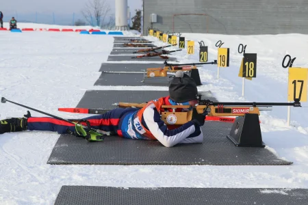 Первенство области по биатлону прошло в Южно-Сахалинске