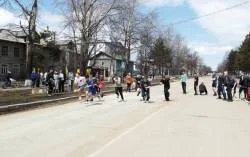 Бег с палочкой