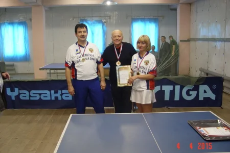 Команда областной Думы выиграла турнир по настольному теннису в рамках Спартакиады среди органов исполнительной и законодательной власти