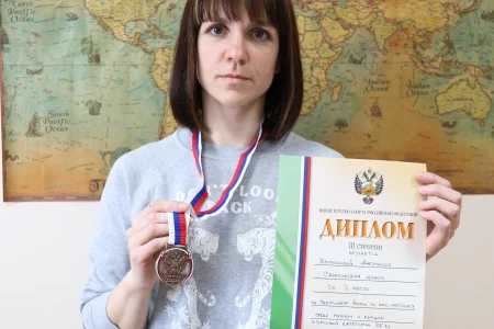 Анастасия Плотникова завоевала бронзу чемпионата страны и выполнила норматив мастера спорта России