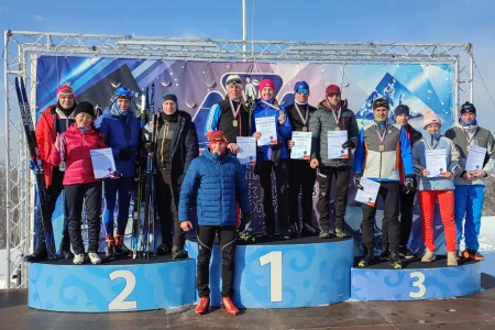 Спартакиада чиновников началась с лыжных гонок