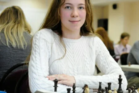 Дарья Хохлова принимает участие в высшей лиге чемпионата России