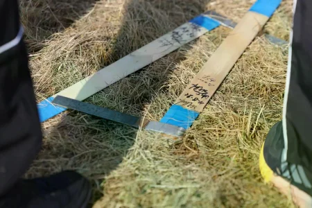 Северные многоборцы соревновались в метании топора