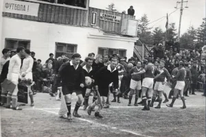 Ветераны советского футбола в Охе, 1967 год