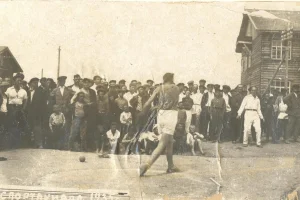 Районная Спартакиада в Охе, 1935 год 