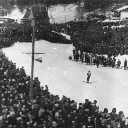 Открытие турбазы «Горный воздух» (Южно-Сахалинск, декабрь 1960-го года)