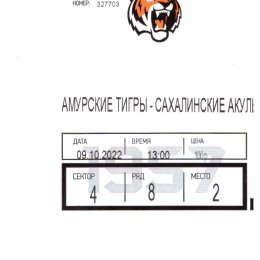 "Амурские тигры" - "Сахалинские акулы" (09.10.2022)