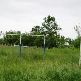 Спортивная площадка села Никольское. 