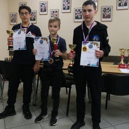 Награждение победителей Предновогоднего турнира по быстрым шахматам