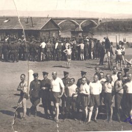 Участники III областной Спартакиады (Александровск, 1936 год)