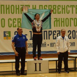 Островная спортсменка завоевала серебро всероссийских соревнований по северному многоборью