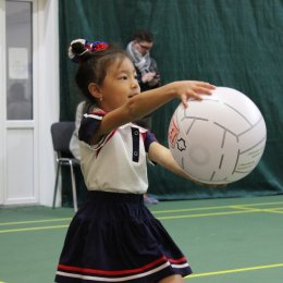 Сахалинские дошколята сразились в мини-волейбол