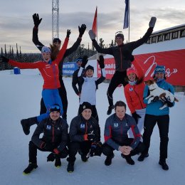Островные лыжники вышли на старт Кубка Восточной Европы