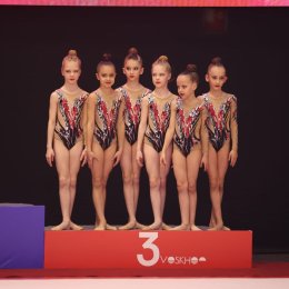 Сахалинские гимнастки завоевали медали всех достоинств на всероссийских соревнованиях по художественной гимнастике