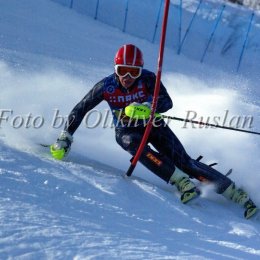 Дмитрий Ульянов занял второе место на этапе Кубка России по горнолыжному спорту