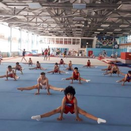 Островные гимнасты прошли подготовку в Ленинск-Кузнецком