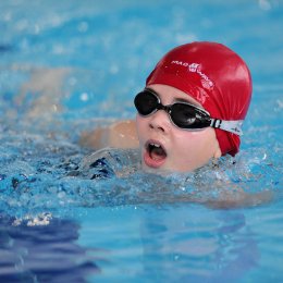 В спортшколе водных видов спорта выявили лучших юных пловцов