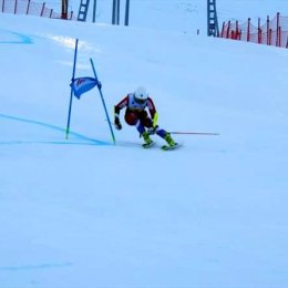 В заключительной гонке IV этапа Кубка России островные горнолыжники завоевали три медали
