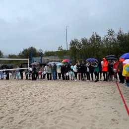 Непогода не остудила волю к победе участников первого регионального фестиваля пляжного волейбола