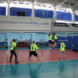 Волейболисты из Корсакова стали победителями этапа региональной Спартакиады