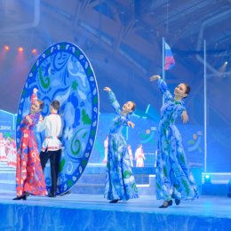 Сахалинцы открыли II зимние Международные игры «Дети Азии» в Кемерове