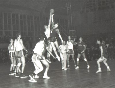Сборная Сахалинской области по баскетболу в Японии, 1966г.