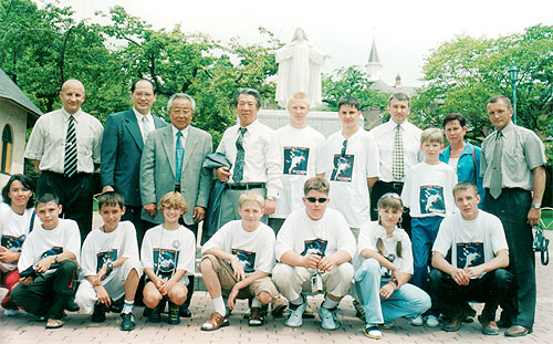Поездка в Японию по Соглашению об обмене детскими спортинвыми делегациями между Сахалинской областью и префектурой Хоккайдо