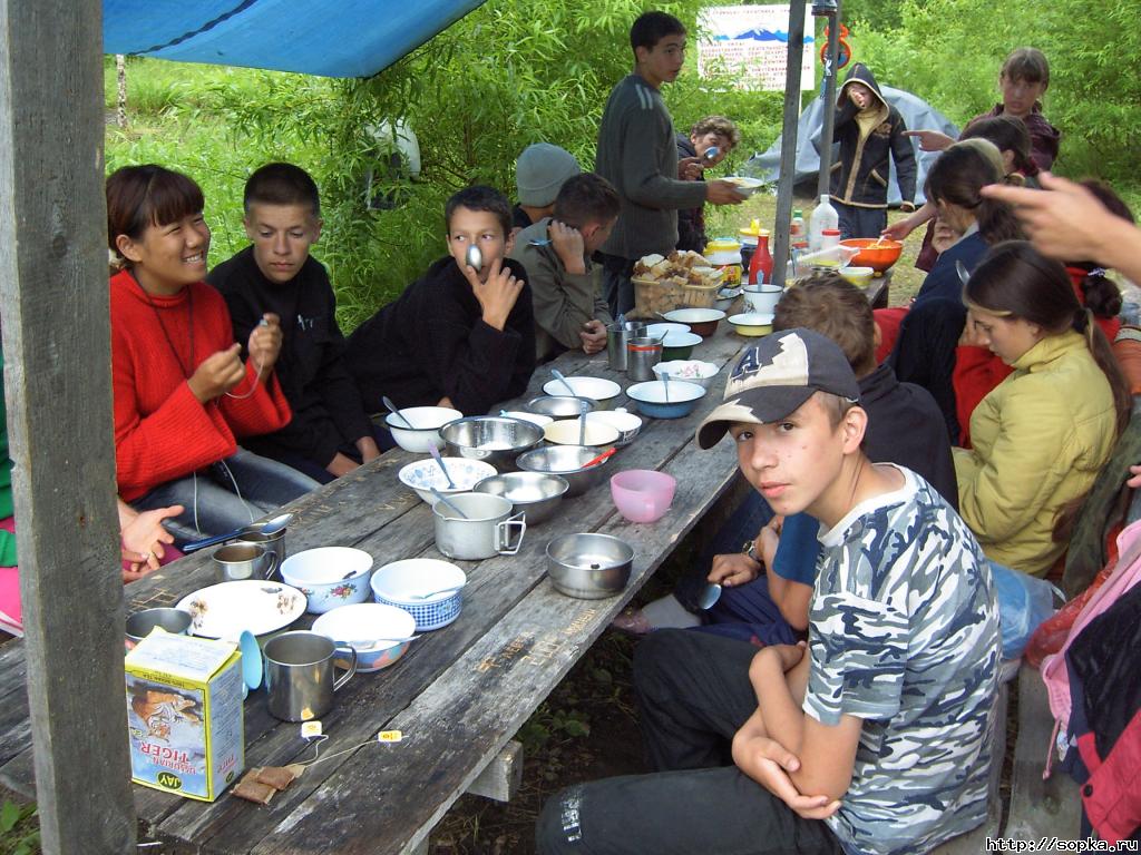 Учебно-тренировочный лагерь у подножия горы Вайда