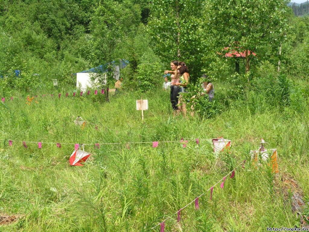 Учебно-тренировочный лагерь у подножия горы Вайда