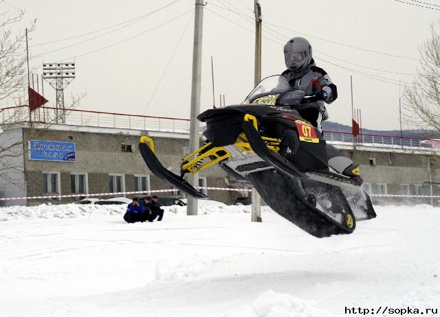 Гонки на снегоходах на Кубок мэра - 2006