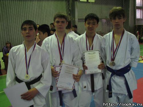Командное первенство области  по каратэ-до Сетокан по правилам WKF- 2007