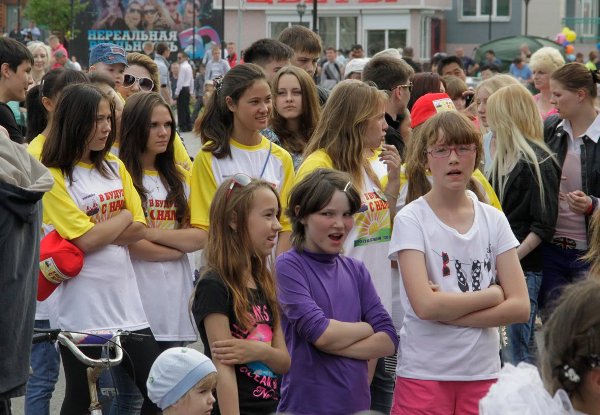 Празднование Дня молодежи и Олимпийского дня в Поронайске